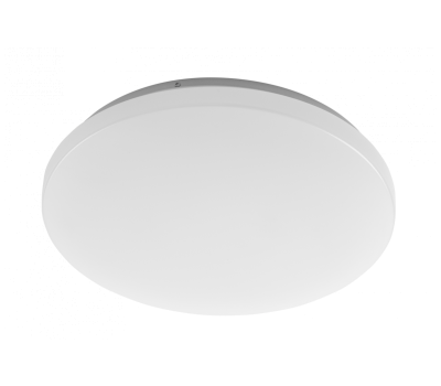 LED фасаден плафон с датчик за движение GTV Light LD-SATU24WM-NB SATURN SENSOR 24W 4000K IP44 WHITE ROUND CEILING LAMP