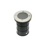 Луна за вграждане в земя GTV Light ON-ALFAOGU10-06 ALFA 1 x GU10 IP67 SATIN NICKEL ROUND INGROUND MOUNTING LAMP