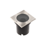 Луна за вграждане в земя GTV Light ON-BETAKGU10RK-06 BETA 1 x GU10 IP67 SATIN NICKEL SQUARE INGROUND MOUNTING LAMP
