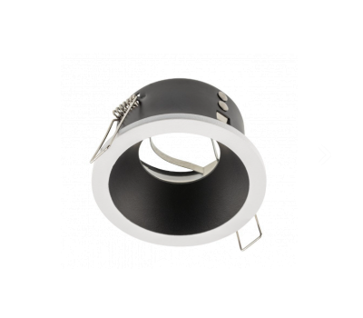 GTV Light OP-ELVAOBC-11 ELVA IP54 WHITE / BLACK ROUND RECESSED MOUNTING LAMP