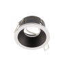 Луна за вграждане GTV Light OP-ELVAOBC-11 ELVA IP54 WHITE / BLACK ROUND RECESSED MOUNTING LAMP