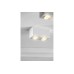 Луна за външен монтаж GTV Light OS-AVB80160KW2-10 AVEIRO DUO 2 x GU10 WHITE SQUARE SURFACE MOUNTING LAMP