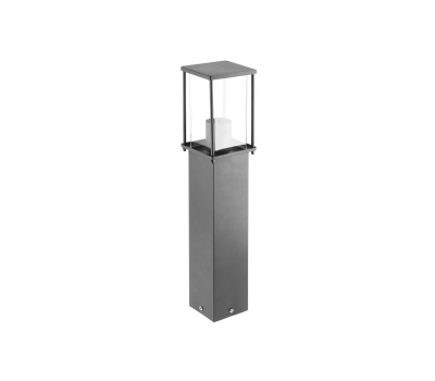 Градински стълб GTV Light OS-KEMIP40-30 KEMI 1 x E27 IP44 ANTHRACITE GARDEN BOLLARD LAMP