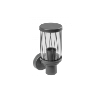 GTV Light OS-KERT0UA-30 KERTA 1 x E27 IP44 ANTHRACITE FACADE WALL LAMP