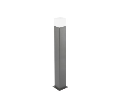 Градински стълб GTV Light OS-LARGP80-30 LARGO 1 x E27 IP44 ANTHRACITE GARDEN BOLLARD LAMP