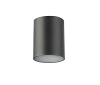 GTV Light OS-LEN100OKG-30 LENTO 1 x GU10 IP54 ANTHRACITE ROUND SURFACE MOUNTING LAMP