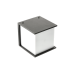 Фасаден аплик GTV Light OS-LEOE27B-10 LEO 1 x E27 IP54 BLACK SQUARE FACADE WALL LAMP