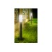 Градински стълб GTV Light OS-MILA10P-00 MILAN 1 x E27 IP54 SATIN NICKEL GARDEN BOLLARD LAMP