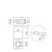 GTV Light OS-SEN5097KWB-10 SENSA IP20 WHITE SQUARE SURFACE MOUNTING LAMP