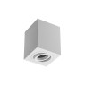 Луна за външен монтаж GTV Light OS-SEN5097KWB-10 SENSA IP20 WHITE SQUARE SURFACE MOUNTING LAMP