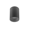 GTV Light OS-SENAQ5087OKCZ-00 SENSA AQUA IP54 BLACK ROUND SURFACE MOUNTING LAMP