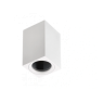 GTV Light OS-TIP60100KWB-10 TIPO 1 x GU10 WHITE SQUARE SURFACE MOUNTING LAMP