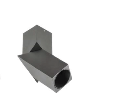 GTV Light OS-VIRKWB-00 VIRGO 1 x GU10 BLACK SQUARE SURFACE MOUNTING LAMP