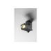 GTV Light OS-VIRKWB-00 VIRGO 1 x GU10 BLACK SQUARE SURFACE MOUNTING LAMP