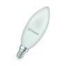 LED крушка LEDVANCE 4052899 326453 LED VALUE CLASSIC B FROSTED B40 4,9W-40W E14 2700K