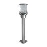 Градински стълб LEDVANCE 4058075 206564 ENDURA CLASSIC POST BOLLARD LAMP H550 E27 SATIN NICKEL IP44