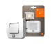 LED лампа за контакт с датчик за движение LEDVANCE 4058075 266780 LUNETTA HALL SENSOR WHITE 0,7W 3000K