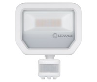 LED фасаден прожектор с датчик за движение Ledvance 4058075 460973 Floodlight PIR SENSOR LED 20W 4000K IP65 WHITE