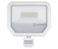 LED фасаден прожектор с датчик за движение Ledvance 4058075 461017 Floodlight PIR SENSOR LED 50W 3000K IP65 WHITE