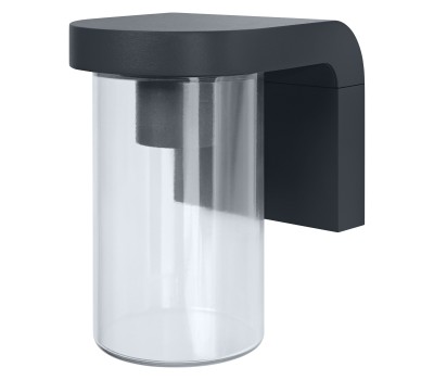 LEDVANCE 4058075 554337 ENDURA CLASSIC CASCADE WALL LAMP CLEAR E27 DARK GREY IP44
