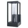 LEDVANCE 4058075 554399 ENDURA CLASSIC FRAME WALL LAMP CLEAR E27 DARK GREY IP44