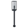 Градински стълб LEDVANCE 4058075 554436 ENDURA CLASSIC FRAME BOLLARD LAMP H800 CLEAR E27 DARK GREY IP44