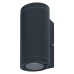 LEDVANCE 4058075 554573 ENDURA CLASSIC BEAM UP DOWN WALL LAMP ANTHRACITE 2 x GU10 IP44