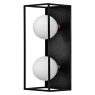 Плафон LEDVANCE 4058075 756922 DECOR SQUARE 2 x G9 SQUARE IP44 BLACK