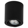 LEDVANCE 4058075 758629 ROUND SURFACE MOUNTING LAMP 1 x GU10 BLACK