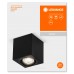 LEDVANCE 4058075 758681 SQUARE SURFACE MOUNTING LAMP 1 x GU10 BLACK