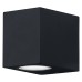 Фасаден аплик LEDVANCE 4058075 763623 ENDURA CLASSIC DOWN SQUARE WALL LAMP BLACK 1 x GU10 IP44