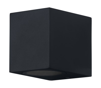 Фасаден аплик LEDVANCE 4058075 763623 ENDURA CLASSIC DOWN SQUARE WALL LAMP BLACK 1 x GU10 IP44