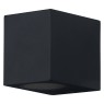 Фасаден аплик LEDVANCE 4058075 763623 ENDURA CLASSIC DOWN SQUARE WALL LAMP BLACK 1 x GU10 IP44