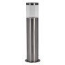 LEDVANCE 4058075 834941 ENDURA CLASSIC EBRO BOLLARD LAMP E27 SATIN NICKEL IP44
