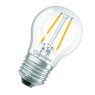 LED крушка LEDVANCE 4099854 069253 LED CLASSIC P CLEAR CL P45 FILAMENT 1,5W-15W E27 2700K