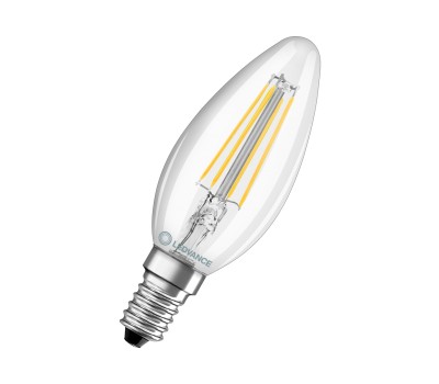 LED крушка LEDVANCE 4099854 069291 LED CLASSIC B CL B35 FILAMENT 4W-40W E14 4000K
