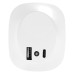LED лампа за контакт с USB изход LEDVANCE 4099854 088513 LUNETTA EDGE USB A&C SENSOR WHITE