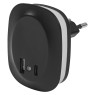 LED лампа за контакт с USB изход LEDVANCE 4099854 088551 LUNETTA EDGE USB A&C SENSOR BLACK