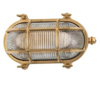 LIDO LIGHT 105114 OUTDOOR BRASS WALL LAMP 400