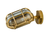 LIDO LIGHT 105149 OUTDOOR BRASS WALL LAMP 4001