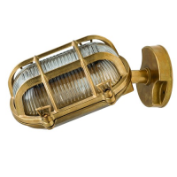 LIDO LIGHT 105149 OUTDOOR BRASS WALL LAMP 4001