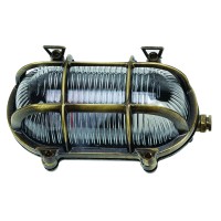 LIDO LIGHT 105237 OUTDOOR BRASS WALL LAMP 400
