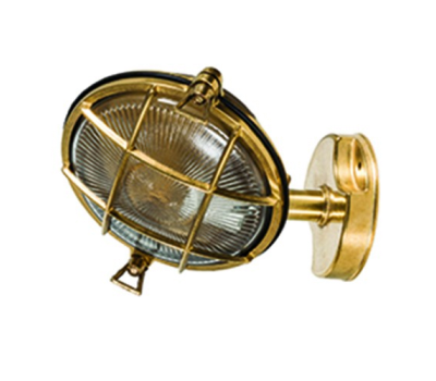 LIDO LIGHT 105248 OUTDOOR BRASS WALL LAMP 4011