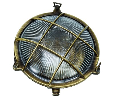 Фасаден плафон LIDO LIGHT 105421 OUTDOOR BRASS CEILING LAMP 403