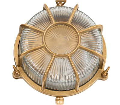 LIDO LIGHT 105429 OUTDOOR BRASS CEILING LAMP 404