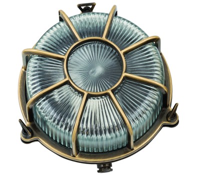 LIDO LIGHT 105437 OUTDOOR BRASS CEILING LAMP 404