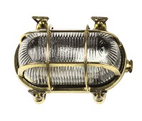 LIDO LIGHT 105444 OUTDOOR BRASS WALL LAMP 405