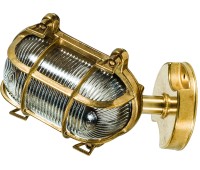LIDO LIGHT 105449 OUTDOOR BRASS WALL LAMP 4051