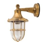 LIDO LIGHT 105475 OUTDOOR BRASS WALL LAMP 406
