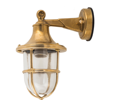 LIDO LIGHT 105475 OUTDOOR BRASS WALL LAMP 406